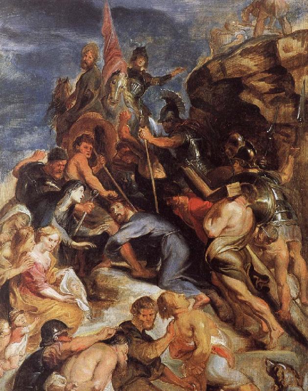 Peter Paul Rubens Go up the cross oil painting image